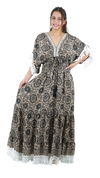 Silk Maxi Long Dress